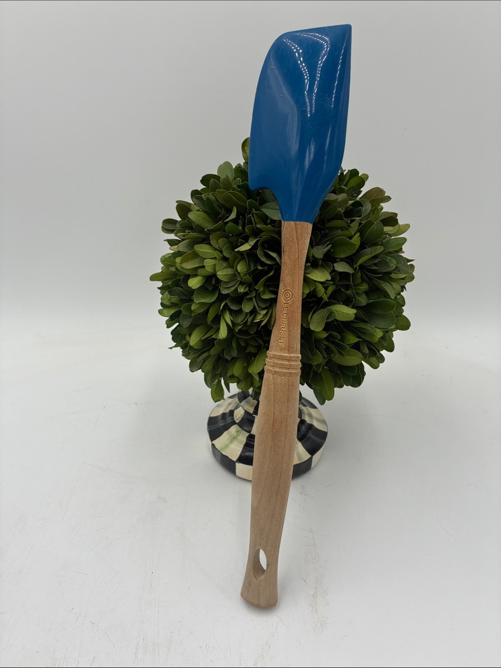 Le Creuset Blue Silicone Signature Silicone Medium Spatula